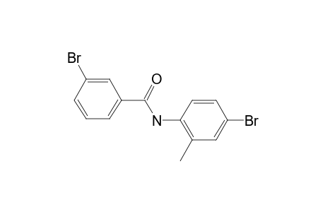 benzamide, 3-bromo-N-(4-bromo-2-methylphenyl)-