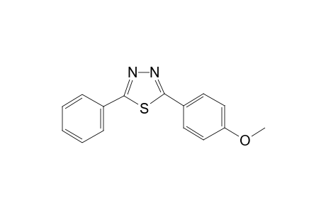 1,3,4-Thiadiazole, 2-(4-methoxyphenyl)-5-phenyl-