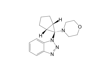 6-(BENZOTRIAZOL-1-YL)-6-(MORPHOLIN-4-YL)-BICYClO-[3.1.0]-HEXANE