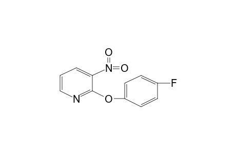 2-(p-fluorophenoxy)-3-nitropyridine