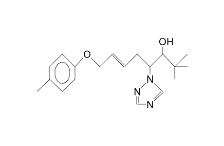 2,2-Dimethyl-4-(1,2,4-triazolyl)-8-(4-tolyloxy)-trans-6-octen-3-ol (diast. A)