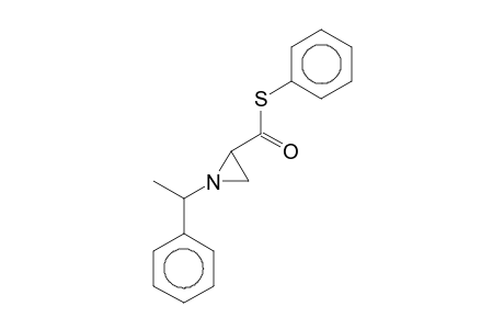 2-Aziridinecarbothioic acid, 1-(1-phenylethyl)-, S-phenyl ester, [1S-[1.alpha.(R*),2.beta.]]-