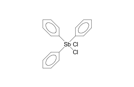 Triphenylstibine dichloride