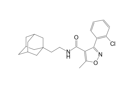 N-[2-(1-adamantyl)ethyl]-3-(2-chlorophenyl)-5-methyl-1,2-oxazole-4-carboxamide