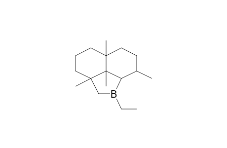 Isothujopsene-5,14-diylborane, B-ethyl-dihydro-