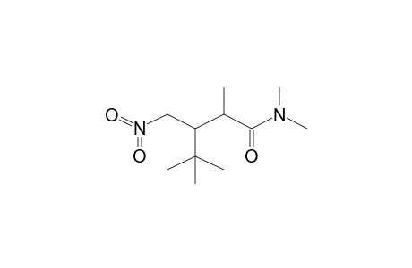 2,4,4-Trimethyl-3-nitromethylpentanoic acid, dimethylamide
