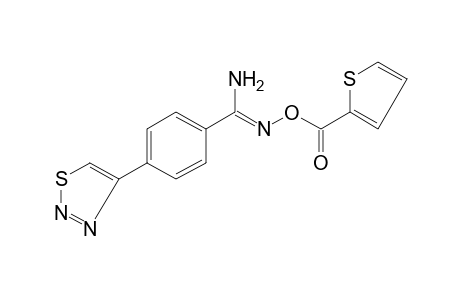 O-(2-thenoyl)-p-(1,2,3-thiadiazol-4-yl)benzamidoxime