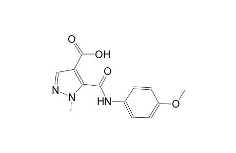 1H-pyrazole-4-carboxylic acid, 5-[[(4-methoxyphenyl)amino]carbonyl]-1-methyl-