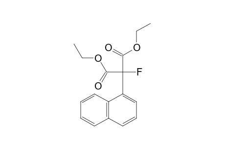 alpha-fluoro-1-naphthalenemalonic acid, diethyl ester