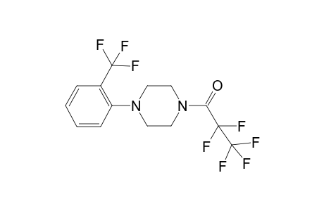 2,2,3,3,3-Pentafluoro-1-(4-[2-(trifluoromethyl)phenyl]piperazin-1-yl)propan-1-one