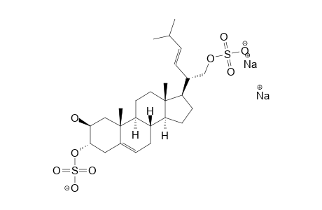 (20R)-24-NOR-CHOLESTA-5,22E-DIENE-2-BETA,3-ALPHA,21-TRIOL-3,21-DISULFATE-DISODIUM-SALT