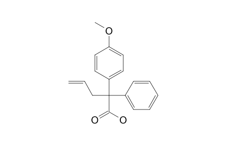 2-(4-Methoxyphenyl)-2-phenyl-4-pentenoic acid