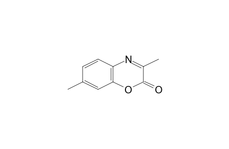 2H-1,4-Benzoxazin-2-one, 3,7-dimethyl-
