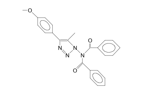 N-(benzoyl)-N-[4-(4-methoxyphenyl)-5-methyltriazol-1-yl]benzamide