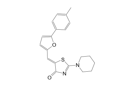 (5Z)-5-{[5-(4-methylphenyl)-2-furyl]methylene}-2-(1-piperidinyl)-1,3-thiazol-4(5H)-one