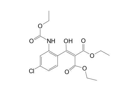 2-[2-(carbethoxyamino)-4-chloro-benzoyl]malonic acid diethyl ester
