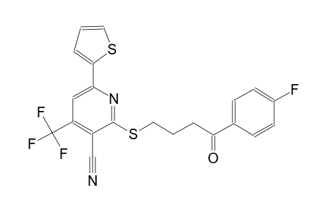 3-pyridinecarbonitrile, 2-[[4-(4-fluorophenyl)-4-oxobutyl]thio]-6-(2-thienyl)-4-(trifluoromethyl)-
