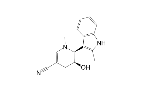 (2S,3S)-1-methyl-2-(2-methyl-1H-indol-3-yl)-3-oxidanyl-3,4-dihydro-2H-pyridine-5-carbonitrile