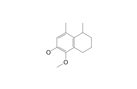 5-Methoxy-1,8-dimethyltetralin-6-ol