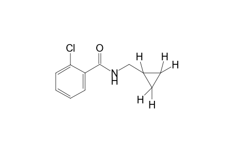 o-chloro-N-(cyclopropylmethyl)benzamide