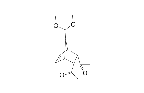 5,6-Diacetyl-7-dimethoxymethylbicyclo[2.2.1]hept-2-ene