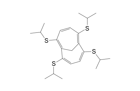 2,5,7,10-tetrakis(isopropylsulfanyl)bicyclo[4.4.1]undeca-1(10),2,4,6,8-pentaene