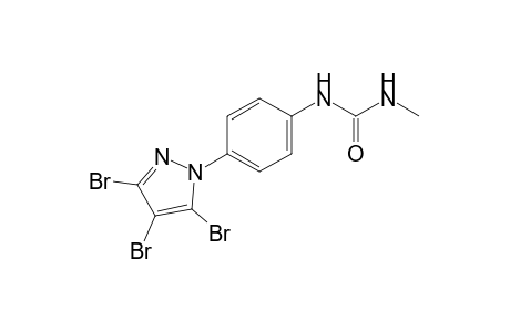 1-methyl-3-[p-(3,4,5-tribromopyrazol-1-yl)phenyl]urea