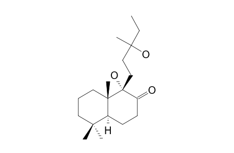 9-ALPHA,13-DIHYDROXY-17-NORLABDAN-8-ONE