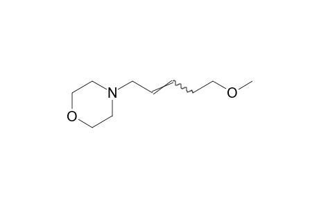 4-(5-methoxy-2-pentenyl)morpholine