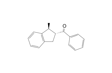 trans-(1S,2R)-1-Methyl-2,3-dihydro-1H-2-indenylphenylketone