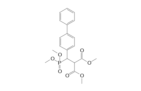 2-[(Dimethoxyphosphoryl)(4-phenylphenyl)methyl]malonic acid dimethyl ester