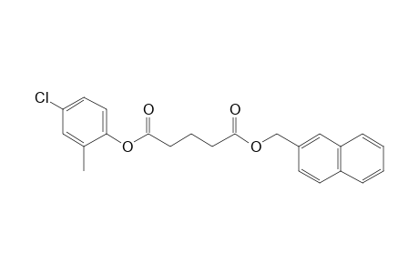 Glutaric acid, naphth-2-ylmethyl 2-methyl-4-chlorophenyl ester