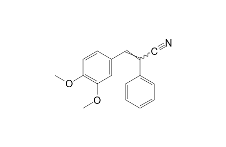 3,4-dimethoxy-alpha-phenylcinnamonitrile