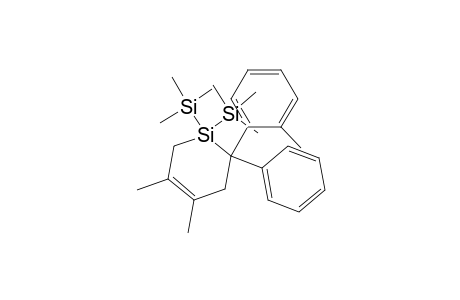 3,4 Dimethyl-6-(2-methylphenyl)-6-phenyl-1,1-bis(trimethlsilyl)-1-silacyclohex-3-ene