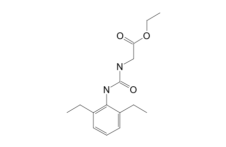 N-[(2,6-diethylphenyl)carbamoyl]glycine, ethyl ester