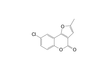 8-Chloro-2-methyl-4H-furo[3,2-c][1]benzopyran-4-one