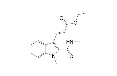 (E)-Ethyl 3-{1-methyl-2-(methylcarbamoyl)-1H-indol-3-yl}acrylate