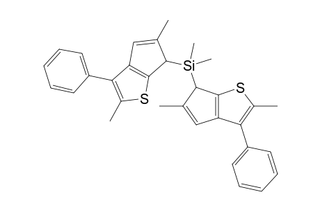 bis[2,5-Dimethyl-3-phenyl-6-hydrocyclopenta[2,3-b]thiophen-6-yl]-dimethylsilane