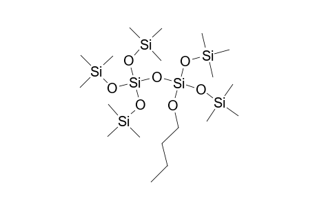 1-Butoxy-3,3,3-trimethyl-1-[(trimethylsilyl)oxy]disiloxanyl tris(trimethylsilyl) orthosilicate