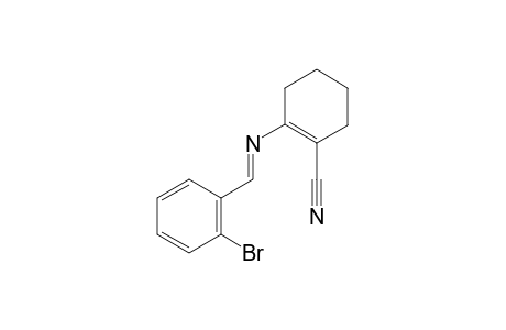 (E)-2-((2-Bromobenzylidene)amino)cyclohex-1-ene-1-carbonitrile