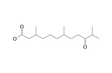 10-KETO-3,7,11-TRIMETHYLDODECANOIC-ACID