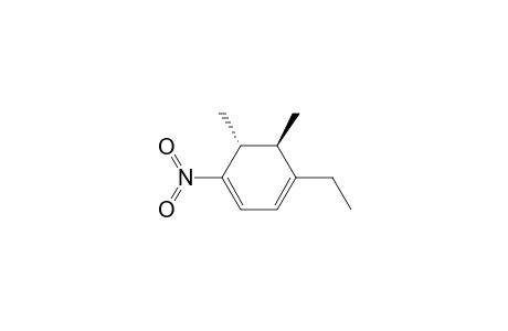1,3-Cyclohexadiene, 1-ethyl-5,6-dimethyl-4-nitro-, trans-(.+-.)-