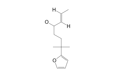 (E)-7-(2-FURYL)-7-METHYL-2-OCTEN-4-OL