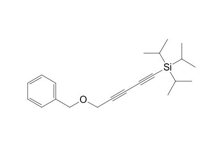 1-(Triisopropylsilyl)-5-(benzyloxy)penta-1,3-diyne