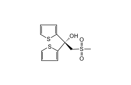 1,1-di-2-thienyl-2-(methylsulfonyl)ethanol