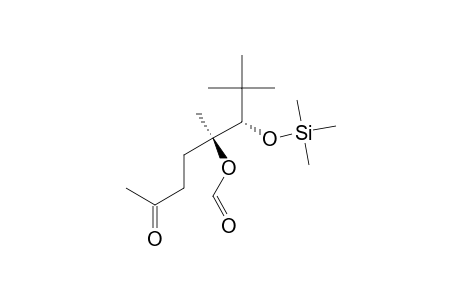 5-FORMYLOXY-5,7,7-TRIMETHYL-6-(TRIMETHYLSILYLOXY)-OCTAN-2-ONE