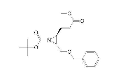 Methyl 6-(Benzyloxy)-trans-4,5-[N-(tert-butoxycarbonyl)epimino]-2-hexenoate