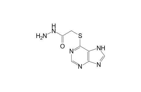 [(6-Purinyl)thio]acetic acid, hydrazide