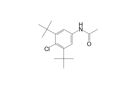 4'-chloro-3',5'-di-tert-butylacetanilide
