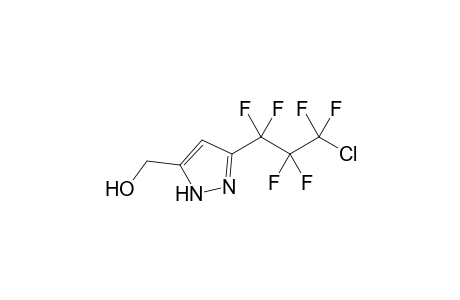 3-(3-CHLOROHEXAFLUOROPROPYL)-5-HYDROXYMETHYLPYRAZOLE